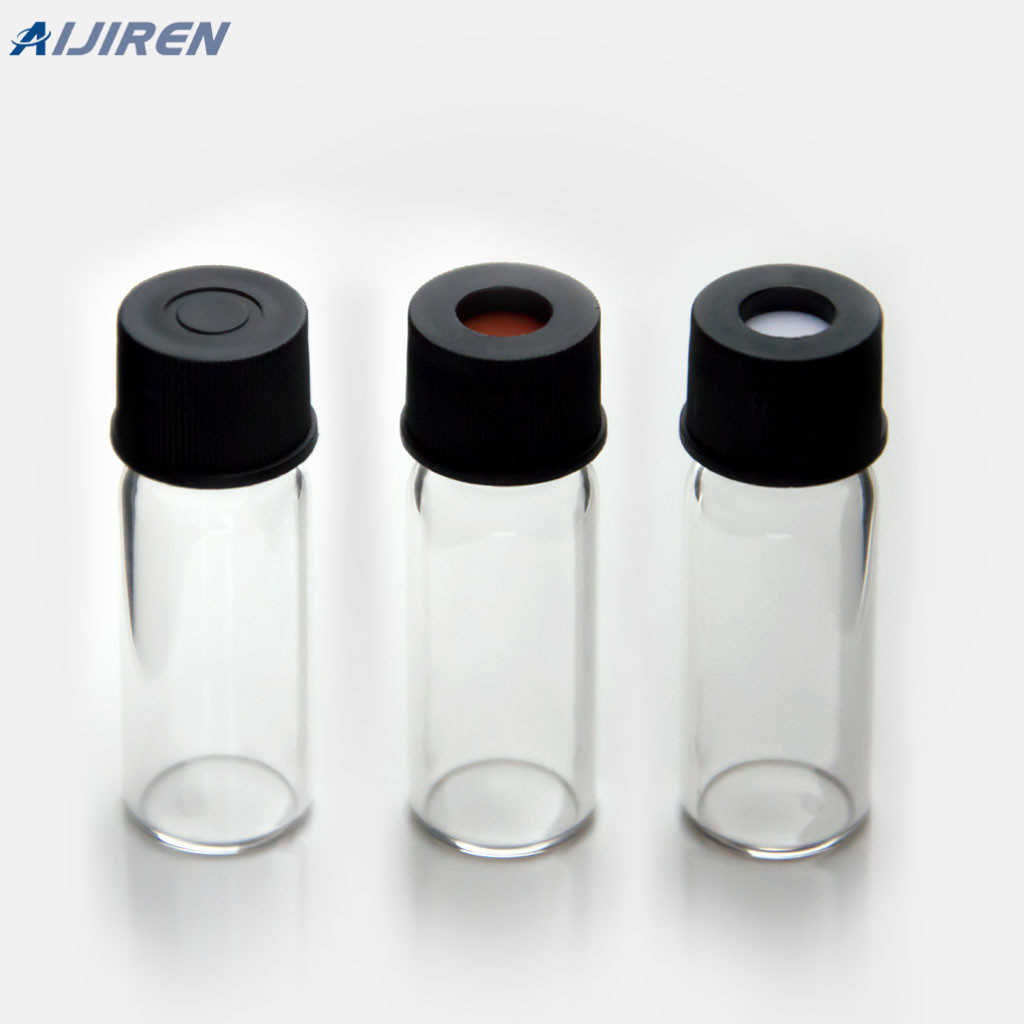 brown glass autosampler vials precision-fit septa